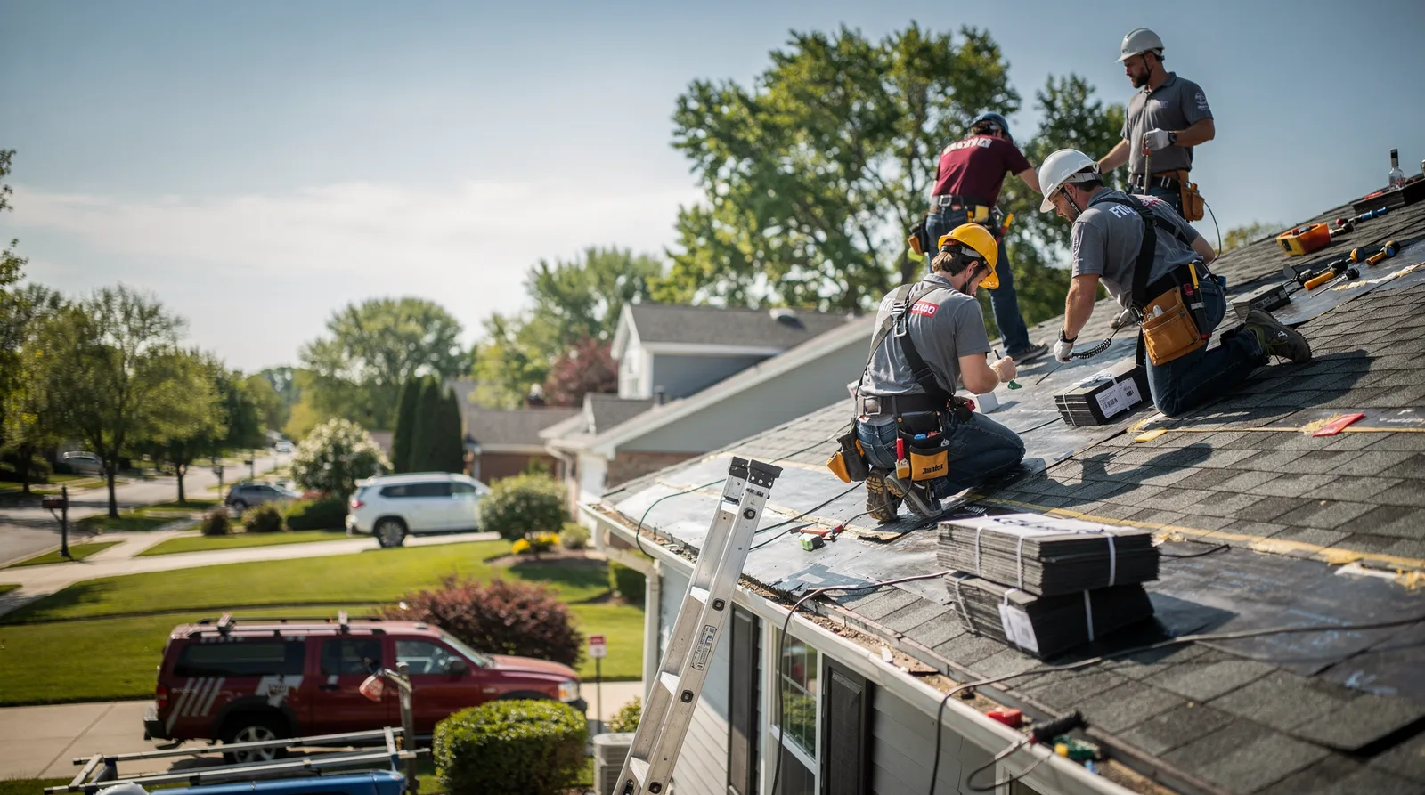 Roof Repair in Buffalo Prairie, IL around you